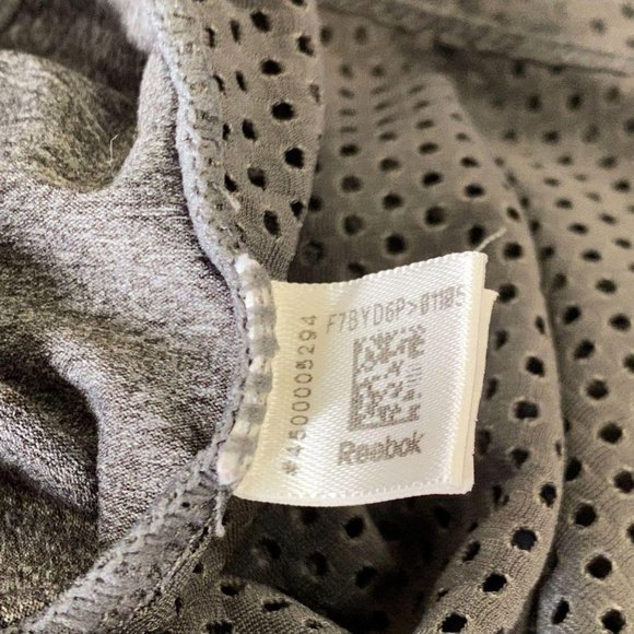 REEBOK Gray Back Mesh T - Shirt - Picture 7 of 7